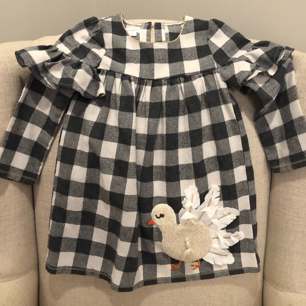Mud Pie 4T Turkey Dress